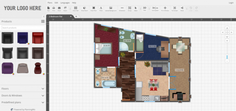 Floor Planner for Furniture - PlanningWiz Floor Planner