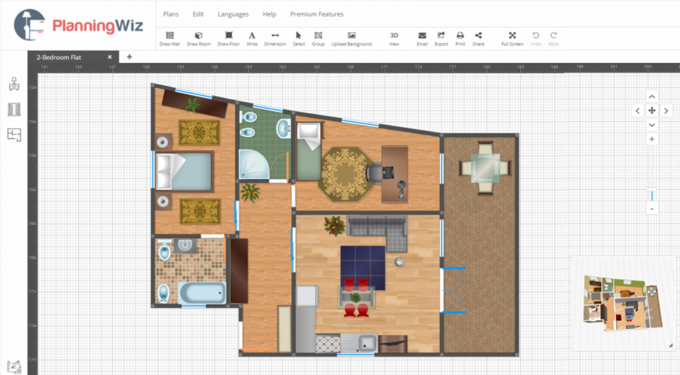 floor planner for affiliate program