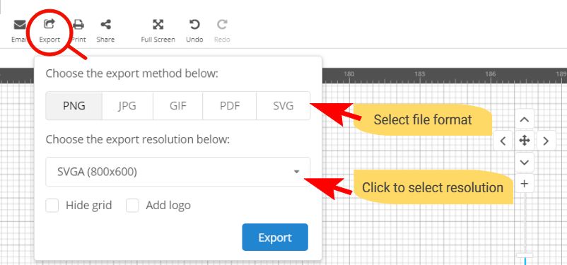 Floorplanner on X: #changelog DXF export. You can now export your