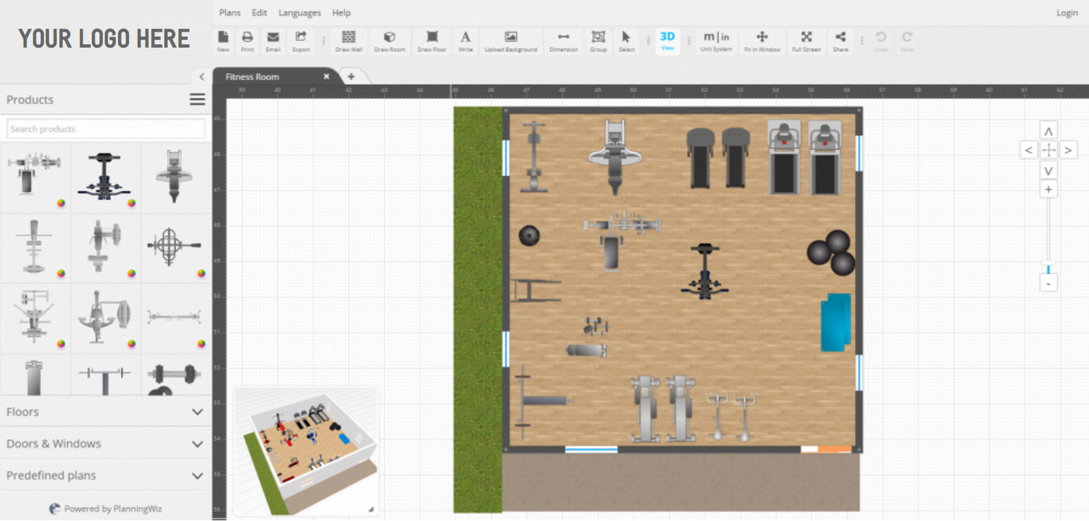 Creator plans. Floorplan VR превью.