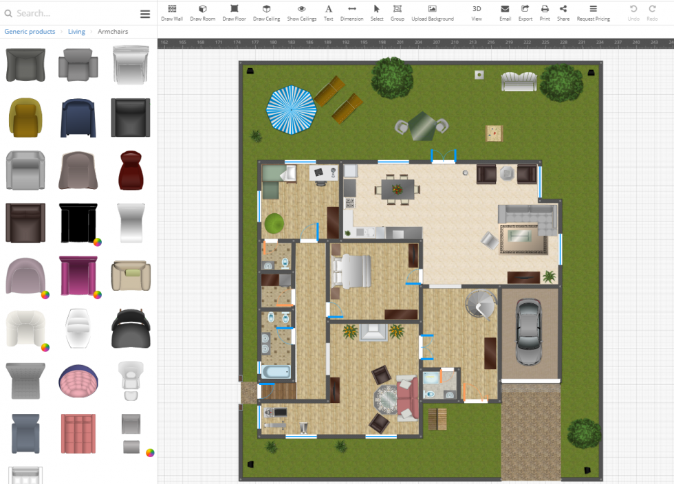 Room Planning Software for Furniture Retailers - PlanningWiz Room Planner